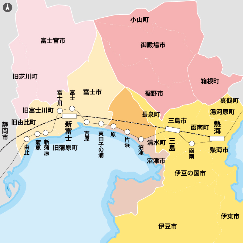 DOMO静岡東部マップ